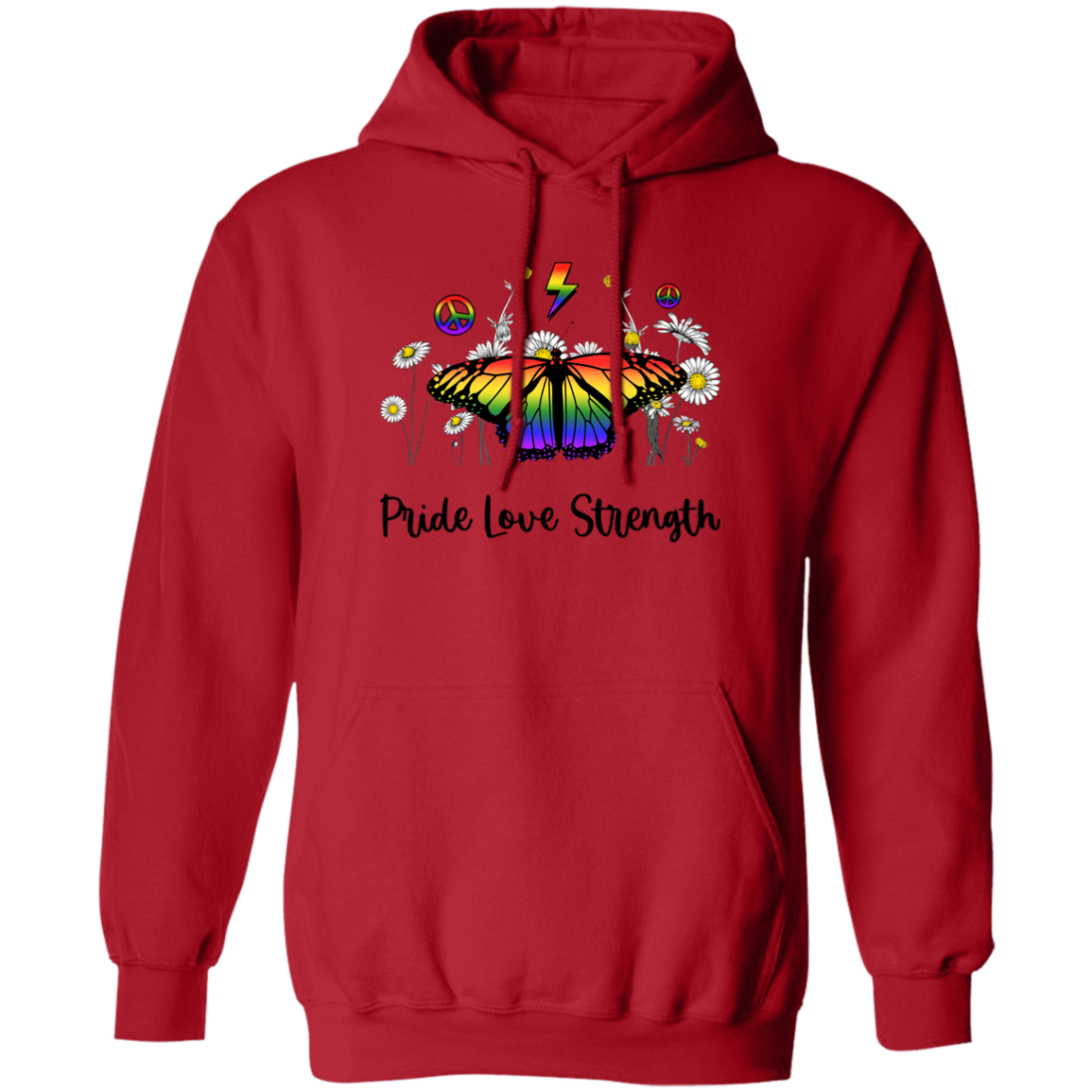 Almost Sold Out - Pride Love Strength Hoodie