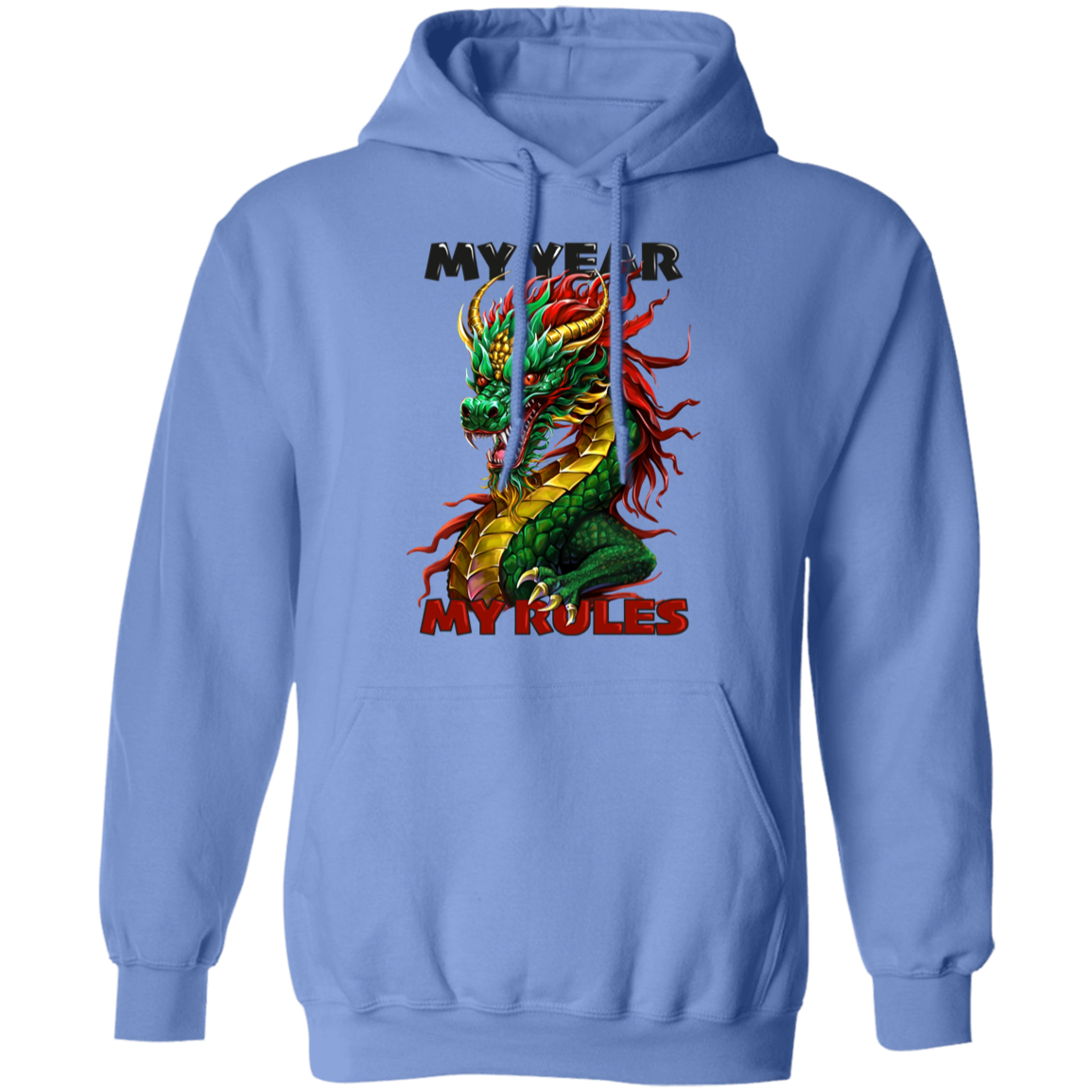 Almost Sold Out - My Year My Rules Dragon Pullover Hoodie