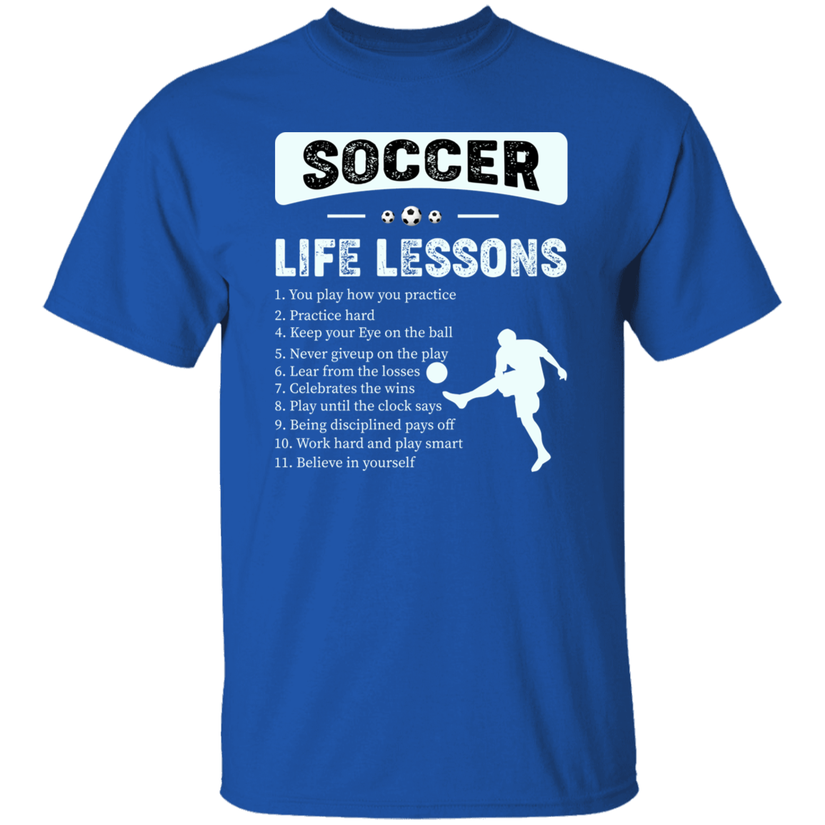 Almost Sold Out - Soccer Life Lessons T-Shirt