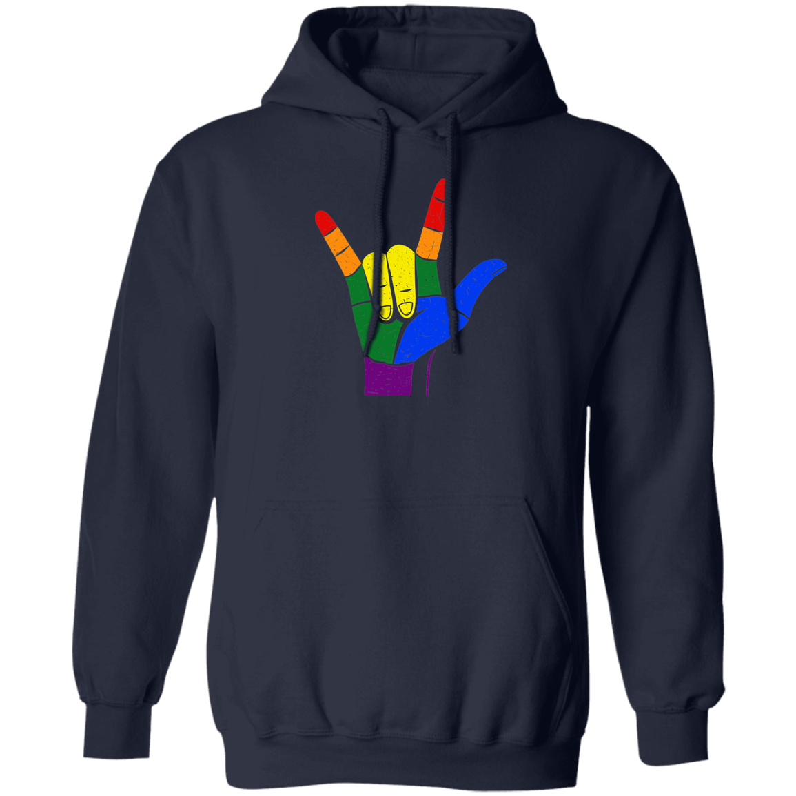 Almost Sold Out - I Love You Sign Hoodie