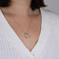 Red Heart Rose Box with Forever Love Necklace