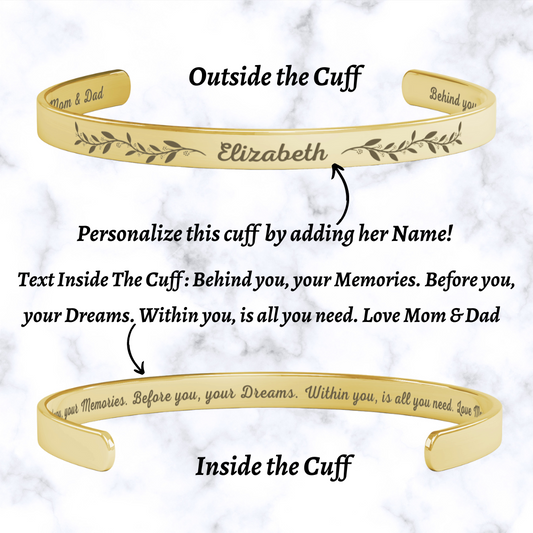 Almost Sold Out - Daughter Cuff Bracelet - Before You