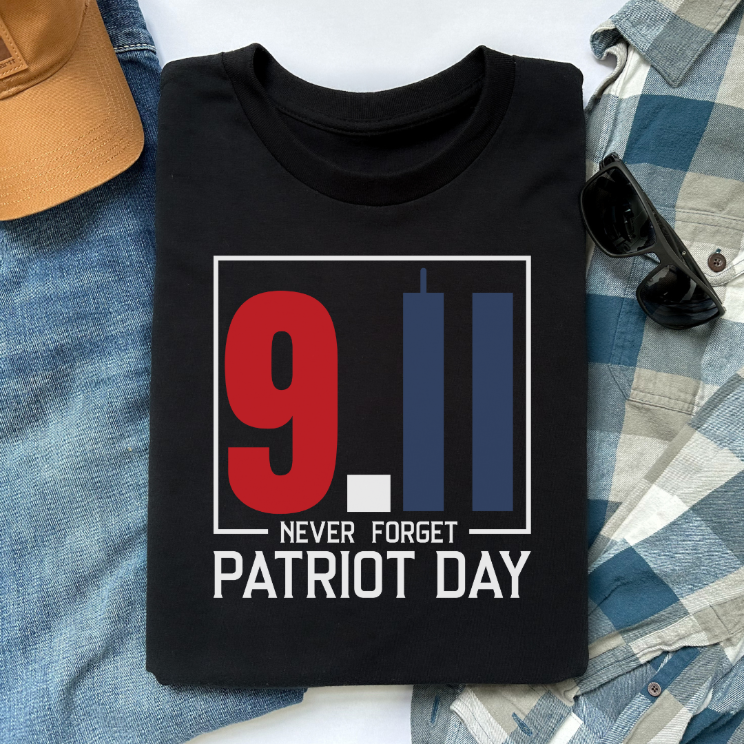 [Almost Sold Out] We Will Never Forget 9.11 Patriot Day T-Shirt