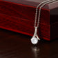 To My Beautiful Wife - Alluring Beauty Necklace