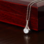To My Badass Wife - Alluring Beauty Necklace