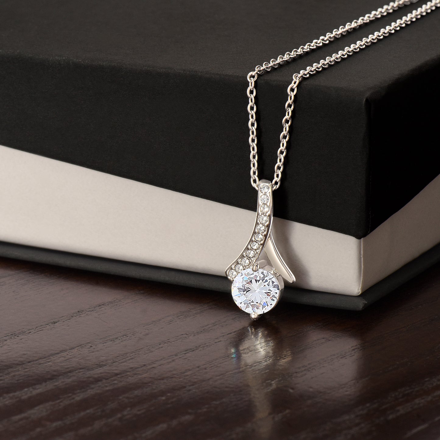 To My Beautiful Wife - Alluring Beauty Necklace