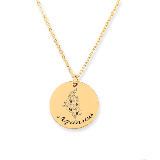 Almost Sold Out - Zodiac Flower Necklace