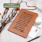 [Almost Sold Out] Motivational Graphic Leather Journal