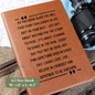 [Almost Sold Out] Motivational Graphic Leather Journal