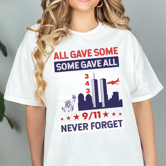[Almost Sold Out] We Will Never Forget 9/11 T-Shirt