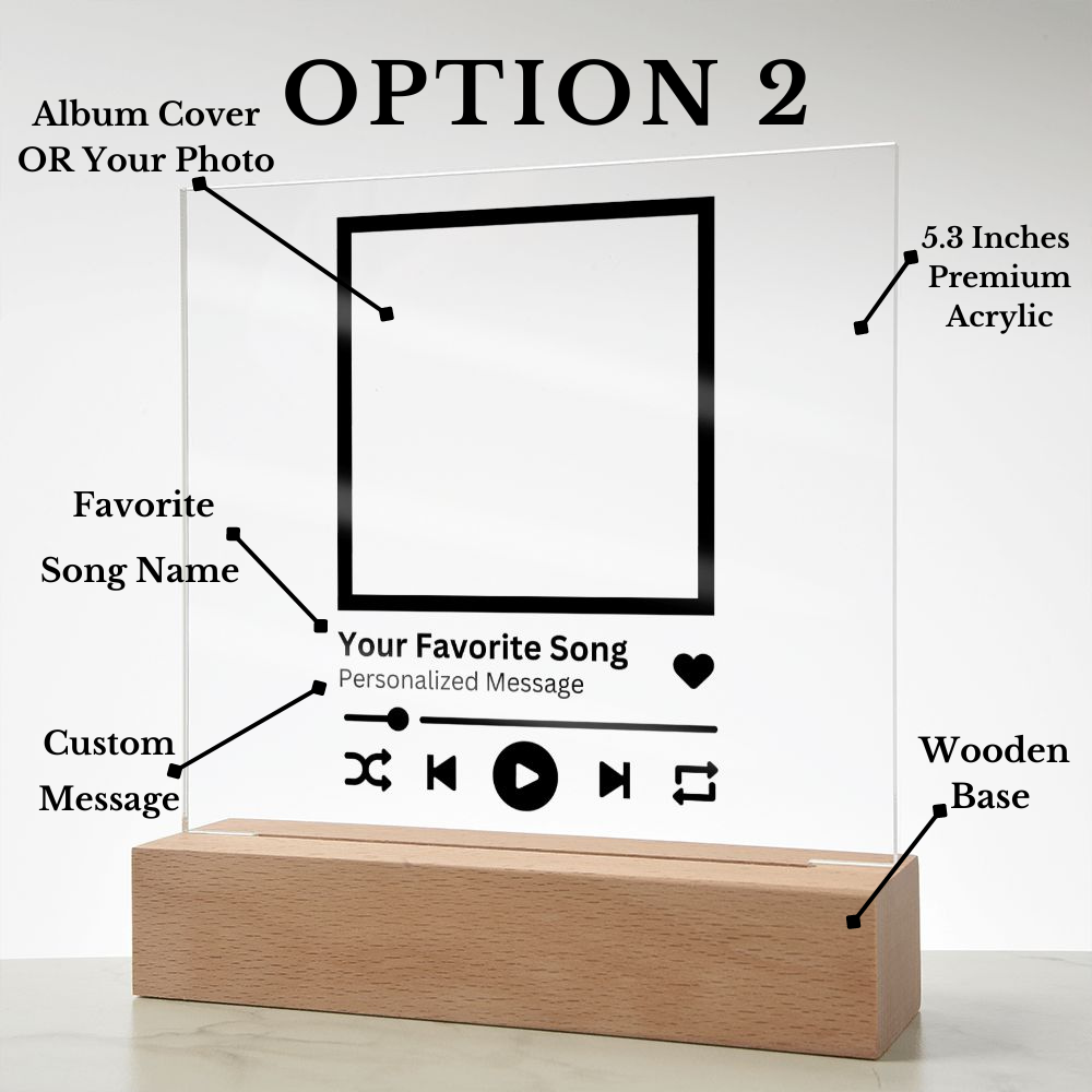 [Almost Sold Out] Personalized Class of 2023 Music Acrylic Plaque
