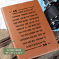 [Almost Sold Out] Inspirational Graphic Leather Journal