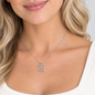 Personalized Monogram Necklace Gift For Women