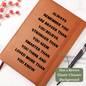 [Almost Sold Out] Encouragement Graphic Leather Journal