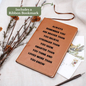 [Almost Sold Out] Encouragement Graphic Leather Journal