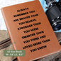 [Almost Sold Out] Encouragement Graphic Leather Journal