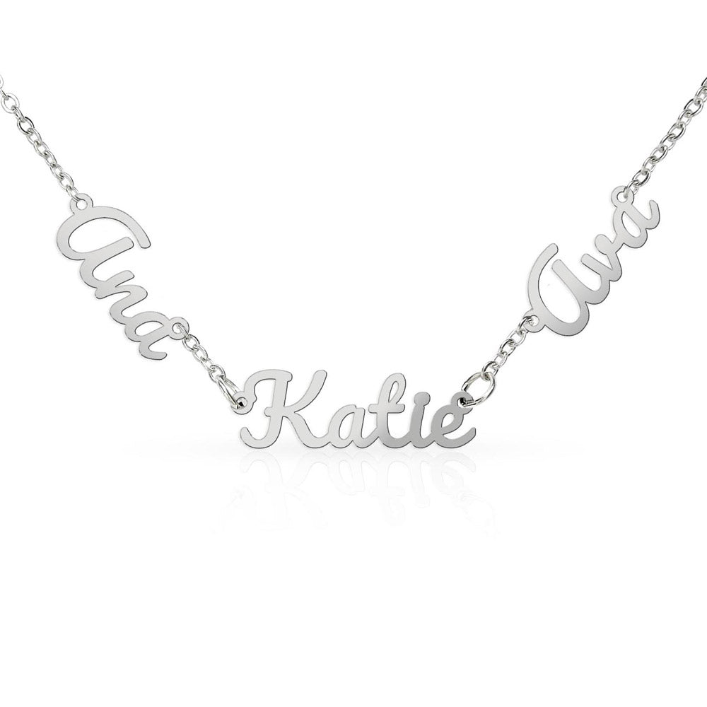 Custom Multiple Name Necklace For Mom