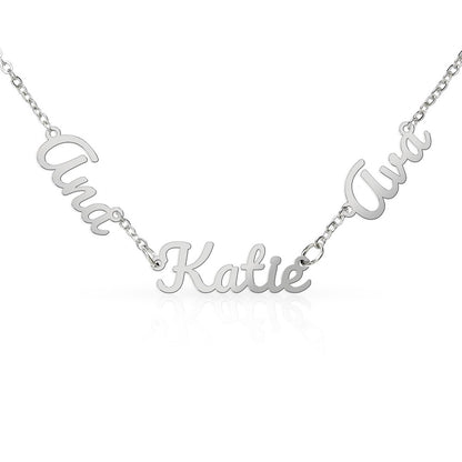 Custom Multiple Name Necklace For Mom