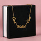 Custom Multiple Name Necklace For Mom