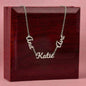 Custom Multiple Name Necklace for Mom