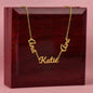 Custom Multiple Name Necklace for Mom