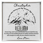 Personalized Gift For Son Birthday, Graduation and Christmas - Engraved Men's Ring