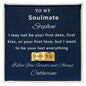 Personalized Gift For Soulmate Husband First Date Birthday, Graduation and Christmas - Engraved Men's Ring