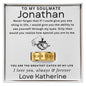 Personalized Gift For Soulmate Husband Fisherman Birthday, Graduation and Christmas - Engraved Men's Ring Fishing Gift