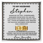 Engraved Men's Ring - Personalized Gift for Husband Birthday, Anniversary or for Christmas