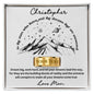 Personalized Gift For Son Birthday, Graduation and Christmas - Engraved Men's Ring