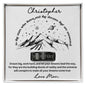 Personalized Gift For Son Birthday, Graduation and Christmas - Engraved Men's Ring