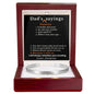 Custom Engraved Cuff Bracelet Gift for Dad - Funny Sayings Gift