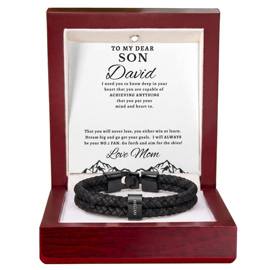 Achievement Bracelet Gift For Son