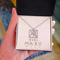 Personalized Monogram Necklace Gift For Women