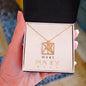 Personalized Monogram Necklace Gift For Women