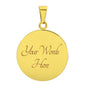 Almost Sold Out - Pentagram Necklace - Circle Luxury Necklace