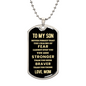 To My Son - Never Forget the Chains of Fear