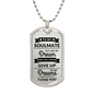 To My Soulmate - You Are My Dream - Dog Tag Necklace