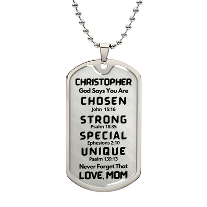 CHOSEN DOG TAG