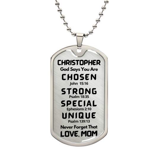 CHOSEN DOG TAG