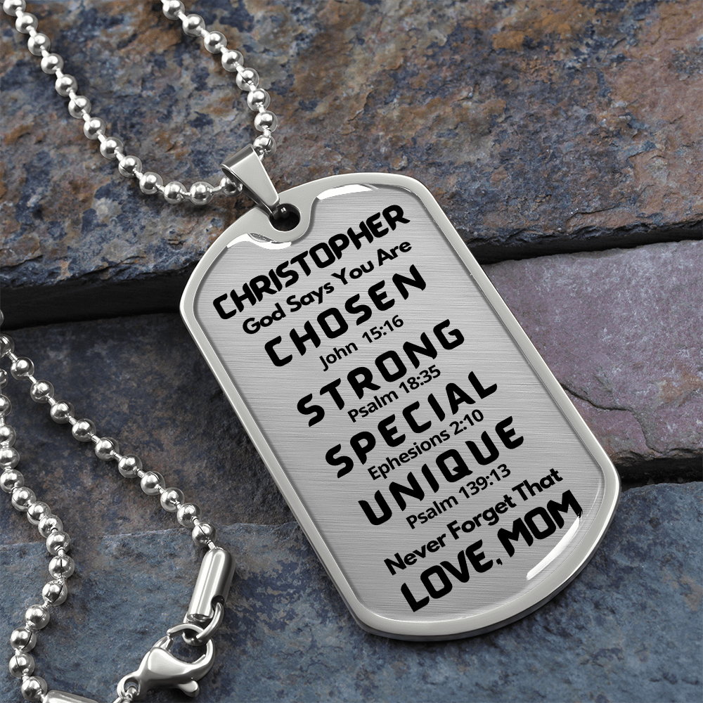 CHOSEN DOG TAG