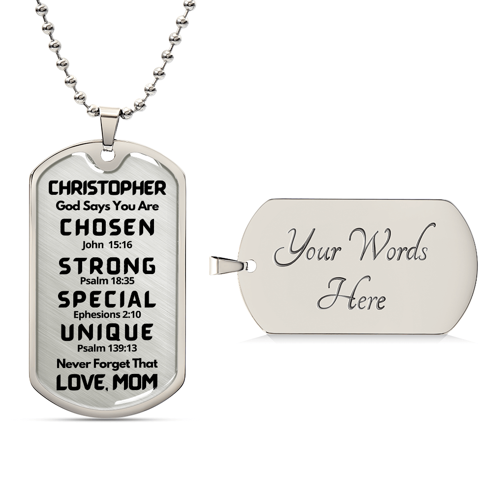 CHOSEN DOG TAG