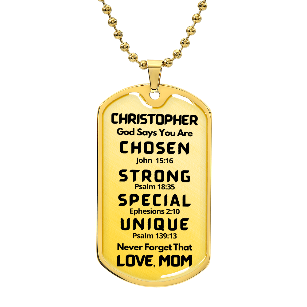 CHOSEN DOG TAG