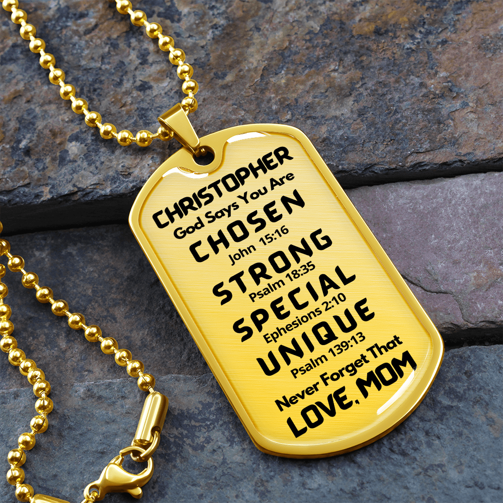 CHOSEN DOG TAG