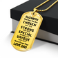daughter dog tag chosen
