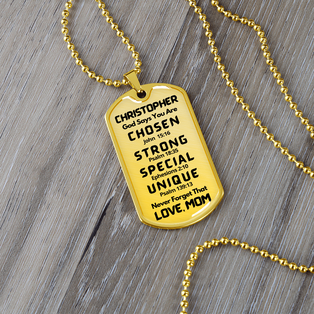 CHOSEN DOG TAG