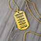CHOSEN DOG TAG DAD