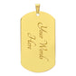 To My Soulmate - You Are My Dream - Dog Tag Necklace