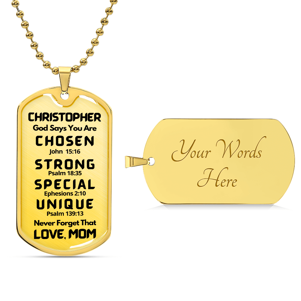 CHOSEN DOG TAG