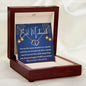 [Almost Sold Out] Eid Mubarak Gift - Double Hearts Necklace